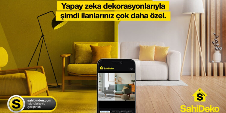 Yapay Zekâ Destekli Dekorasyon Aracı SahiDeko Kullanıma Sunuldu