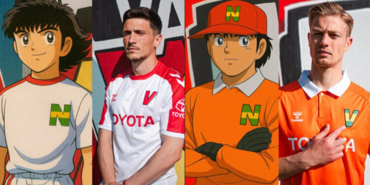 Valenciennes Yeni Deplasman Formasını Kaptan Tsubasa’ya Adadı