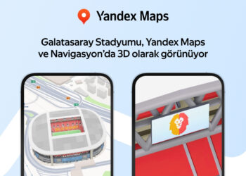 Galatasaray Stadyumu Yandex Maps’te Türkiye’nin İlk 3D Stadyumu Oldu