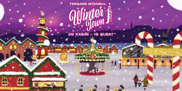 Tersane İstanbul Winter Town Ziyaretçilerini Bekliyor