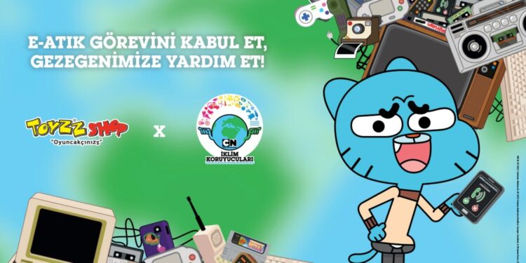 Cartoon Network İklim Koruyucuları Projesiyle E-Atıkları Geleceğe Kazandırdı