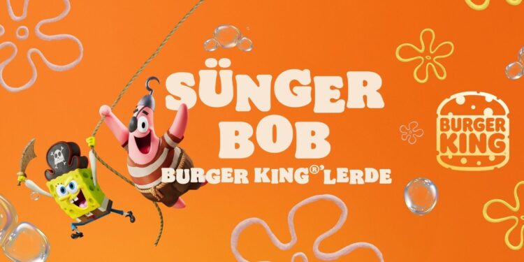 Sünger Bob’un Dünyası Burger King Menülerinde