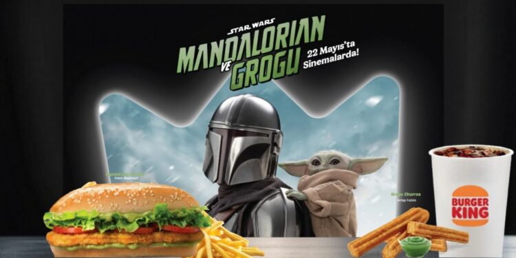 Galaksinin En İkonik İkilisi Mandalorian ve Grogu Burger King’de!