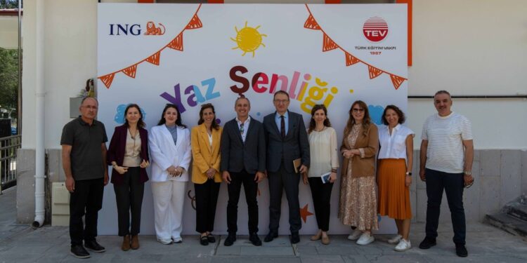 ING ve TEV’den Deprem Bölgesindeki Çocuklara Unutulmaz Gün