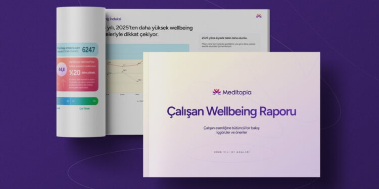 Meditopia 2026 İlk Yarı Çalışan Wellbeing Raporunda Yorgunluk Zirvede