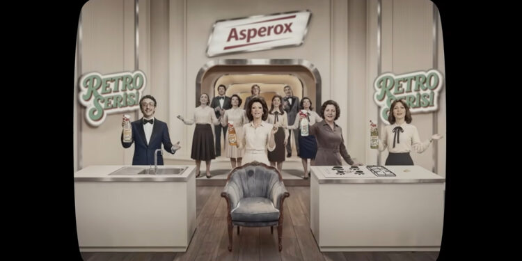 Asperox’tan “Geçmişin Özü, Asperox Retro Gücü” Reklam Filmi
