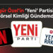 Özgür Özel’in “Yeni” Partisi, Görsel Kimliğiyle Sosyal Medyanın Gündeminde