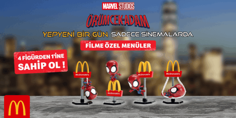 McDonald’s Türkiye “Örümcek Adam: Yepyeni Bir Gün” İçin Özel Koleksiyon Hazırladı