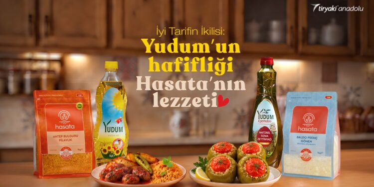 Yudum ve Hasata “İyi Tarifin İkilisi” Kampanyasında Buluştu