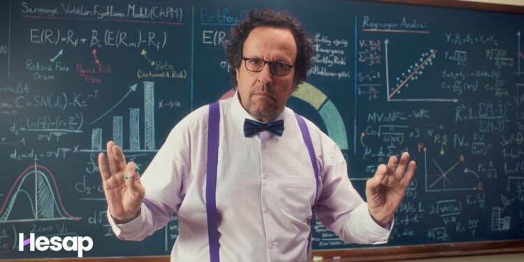 Hesap’ın Yeni Reklam Filminde Söz Profesörde