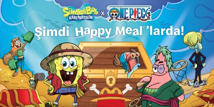 McDonald’s Türkiye’den Sünger Bob ve One Piece Buluşması