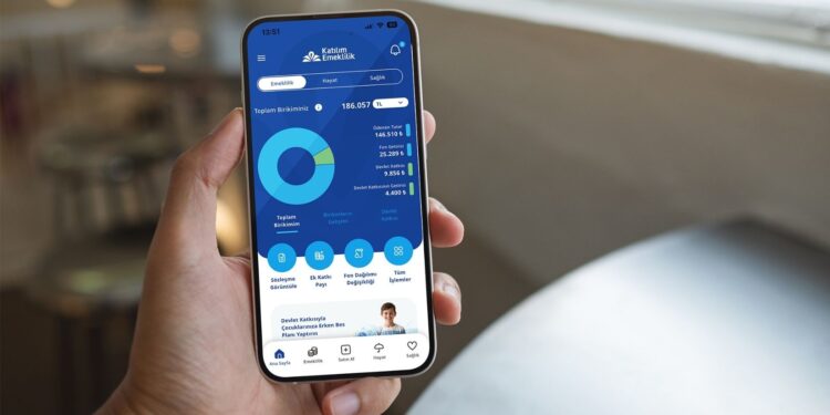 Katılım Emeklilik’in Yeni Uygulaması Katılım Mobil Kullanıma Sunuldu